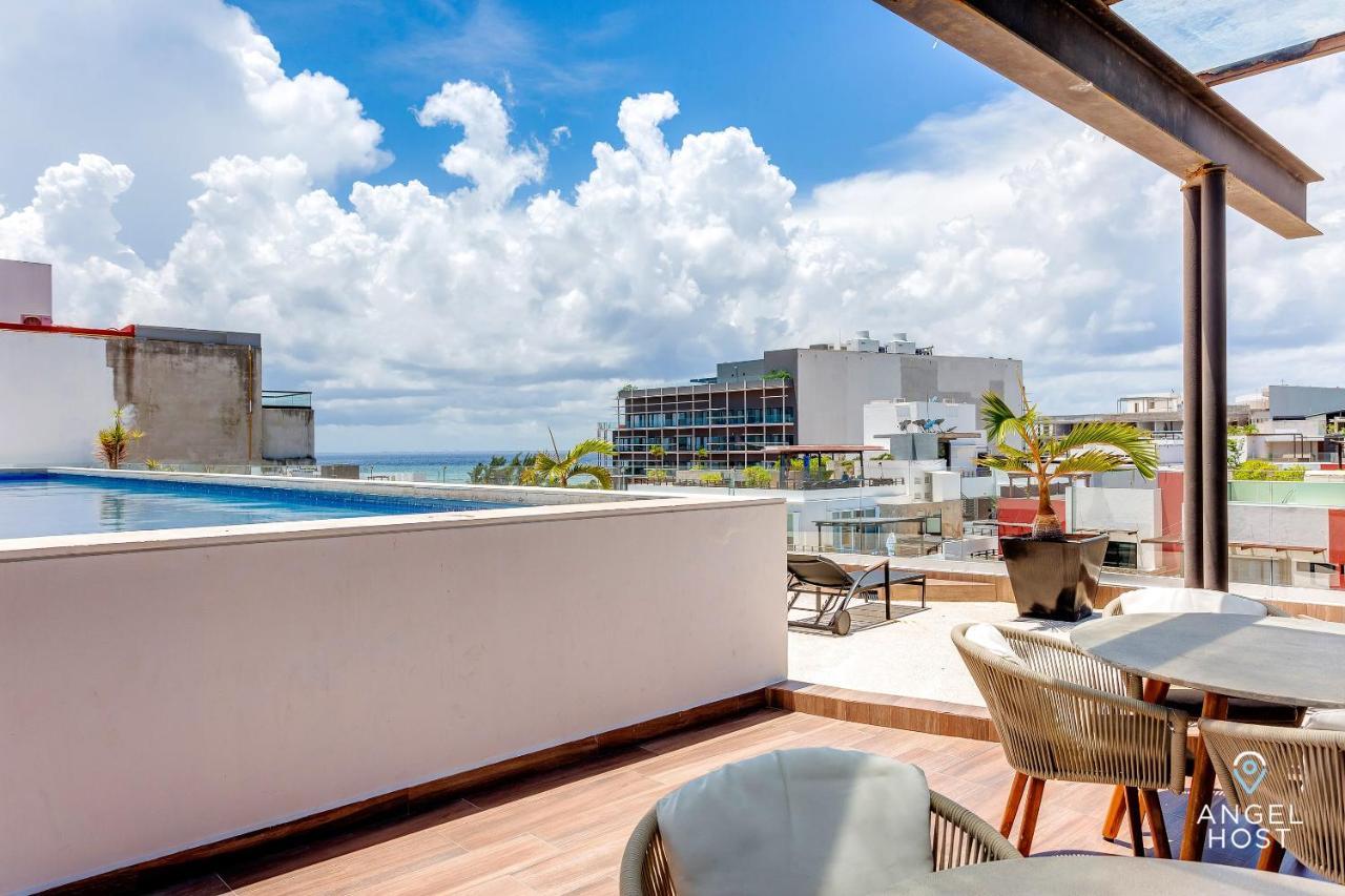 Incredible Oceanview Roof Lounge, Apartment Units 2 Blocks To Beach Playa del Carmen Exterior photo